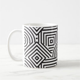 Taza De Café Patrón de formas geométricas