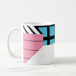 Taza De Café Patrón de formas geométricas sin inconvenientes.
