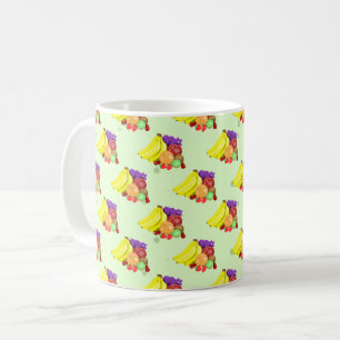 Taza De Café Patrón de frutas