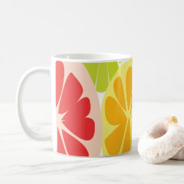 Taza De Café Patrón de Frutas Cítricas