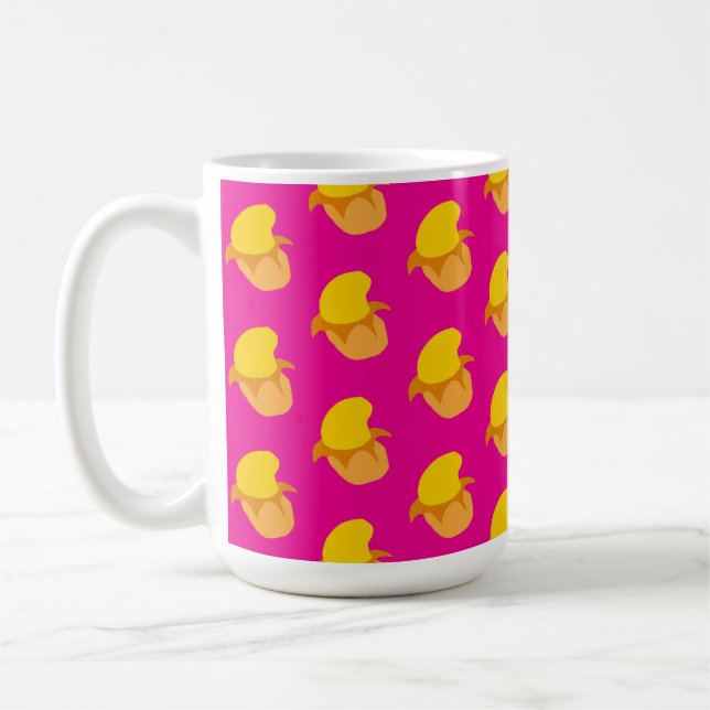 Taza De Café patrón de frutas de mango (Izquierda)