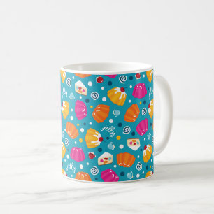 Taza De Café Patrón de gelatina dulce