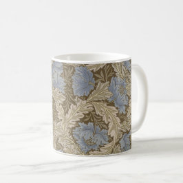 Taza De Café Patrón de guirnalda azul (de William Morris)
