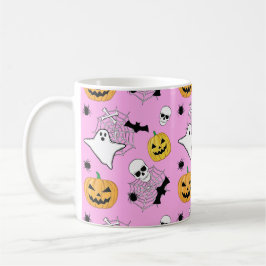 Taza De Café Patrón de Halloween