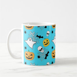Taza De Café Patrón de Halloween
