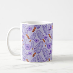 Taza De Café Patrón de helado   Patrón de las lolias   lollipop