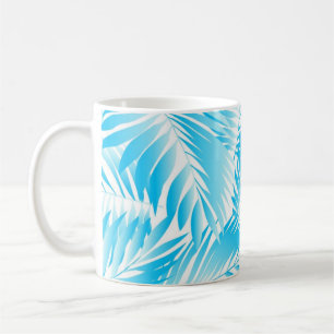 Taza De Café Patrón de hojas