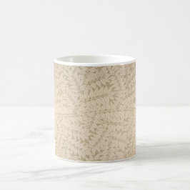 Taza De Café Patrón de hojas y ramas (por William Morris)