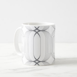 Taza De Café Patrón de ilustracion moderno y elegante