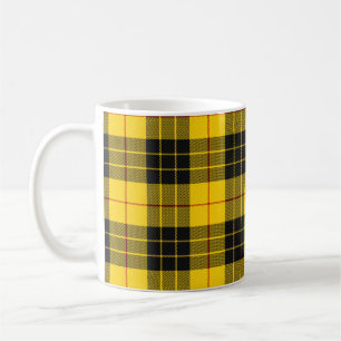 Taza De Café Patrón de inclinación tartán del clan escocés 