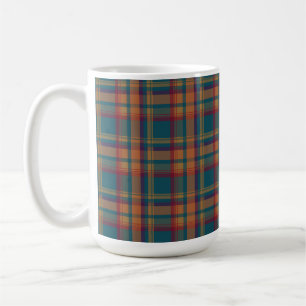 TAZA DE CAFÉ PATRÓN DE LA PLACA DE LA OTOÑA DEL OTOÑO DEL NARAN
