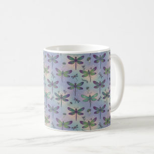 Taza De Café Patrón de libélula