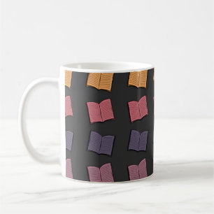 Taza De Café Patrón de libro