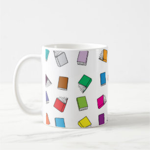 Taza De Café Patrón de libro