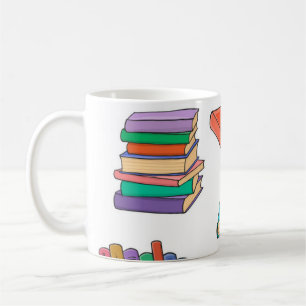 Taza De Café Patrón de libro