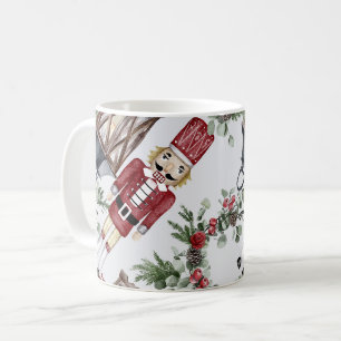 Taza De Café Patrón de linterna de nueces de color acuático par