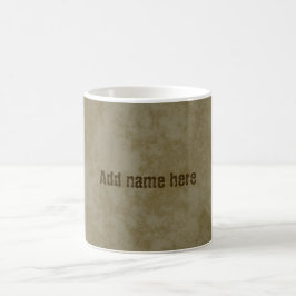 Taza De Café Patrón de Manchas de Café para Journal de Deshecho