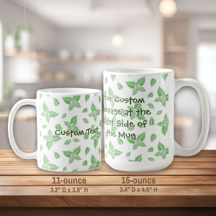 Taza De Café Patrón de mariposa de fábrica