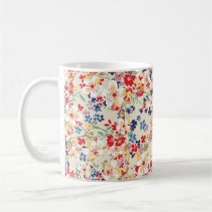 Taza De Café Patrón de moda en flores pequeñas