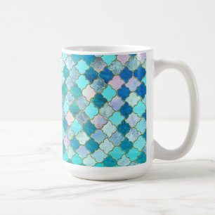 Taza De Café Patrón de mosaico oriental oriental oriental de or