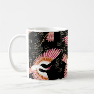 Taza De Café Patrón de motivos de kimono japonés tradicional