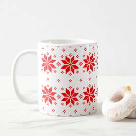 Taza De Café Patrón de navidad 5