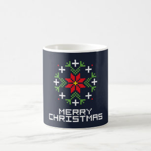 Taza De Café Patrón de navidad 6