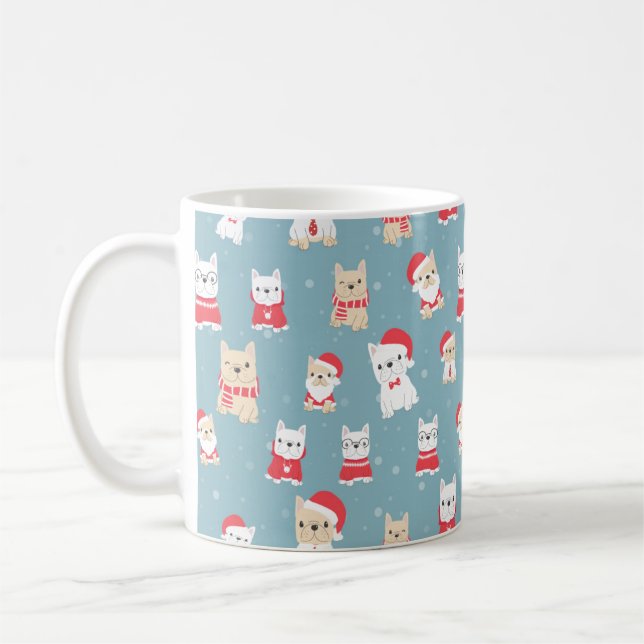 Taza De Café Patrón de navidades (Izquierda)