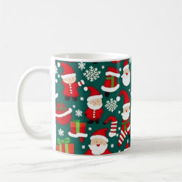Taza De Café Patrón de navidades 6 - Café Mug