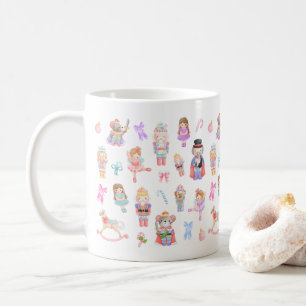 Taza De Café Patrón de Navidades de desnudos