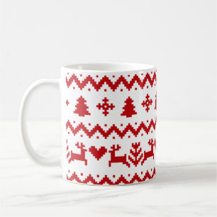 Taza De Café Patrón de Navidades feos Coffee Mug