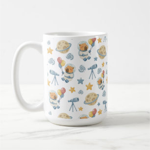 Taza De Café Patrón de niños astronautas de Capibara - Mug