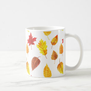 Taza De Café Patrón de otoño
