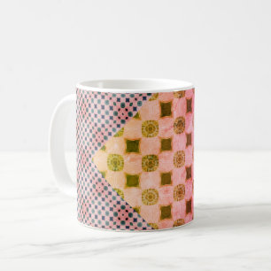 Taza De Café Patrón de país de nuevos comienzos geniales