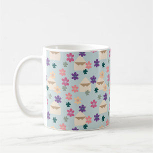 Taza De Café Patrón de Petals con sobres
