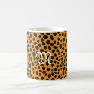 Taza De Café Patrón de piel animal de otros lugares