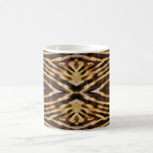 Taza De Café Patrón de piel de cebra