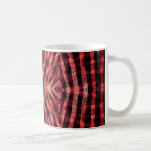 Taza De Café Patrón de piel de cebra de Kaleidoscopio