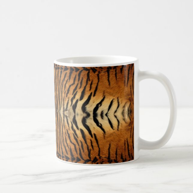 Taza De Café Patrón de pieles de tigre (Derecha)