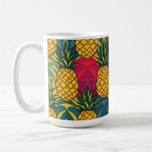 Taza De Café Patrón de Piña 