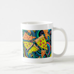 Taza De Café Patrón de pizza
