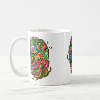 Taza De Café Patrón de portal abstracto original