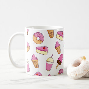 Taza De Café Patrón de postre dulce