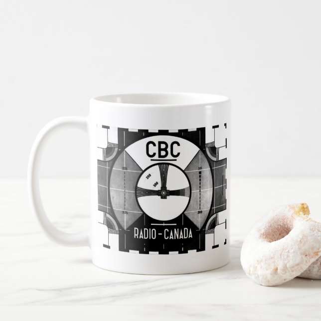 Taza De Café Patrón de prueba CBC (Con donut)