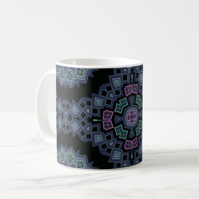 Taza De Café Patrón de puntas (Anverso izquierdo)
