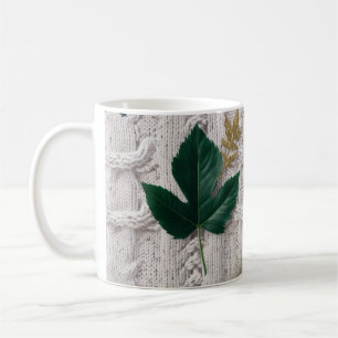 Taza De Café Patrón de punto nórdico rústico Producto: Clásico