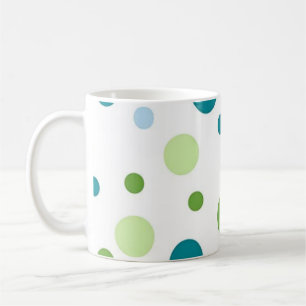 Taza De Café Patrón de puntos polacos