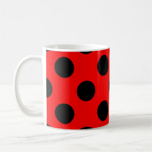 Taza De Café Patrón de puntos polacos