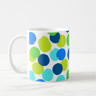 Taza De Café Patrón de puntos polacos