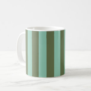 Taza De Café Patrón de raya de persianas y pera